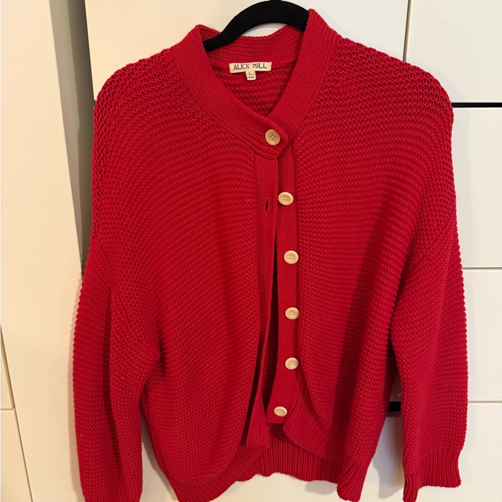 Alex Mill Nico Cardigan in Cotton